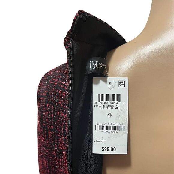 INC INTERNATIONAL CONCEPTS Printed Bodycon Dress - Picture 8 of 12